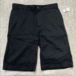 NWT boys 12 Old Navy Black dress uniform Shorts